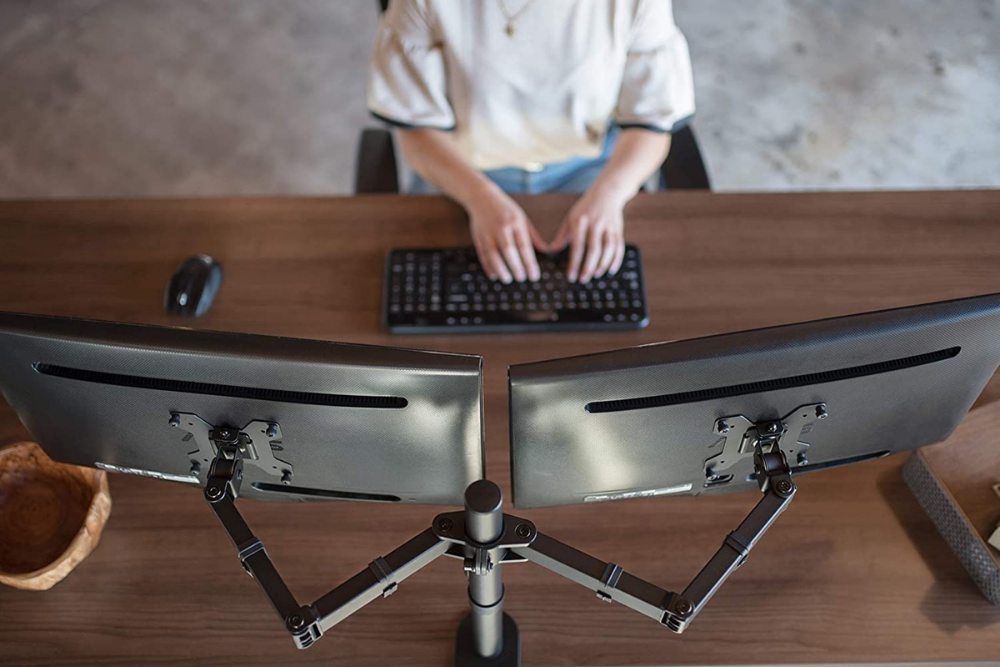 best dual monitor stands