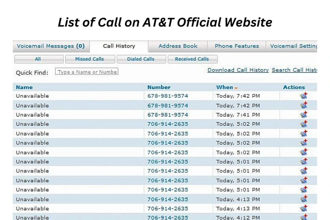 AT& T official website