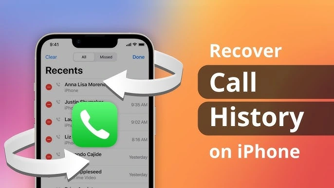 RECOVER CALL HISTORY
